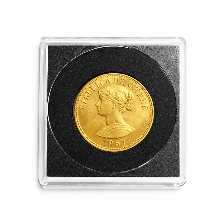 Moneda chilena de 50 pesos año 1967 3