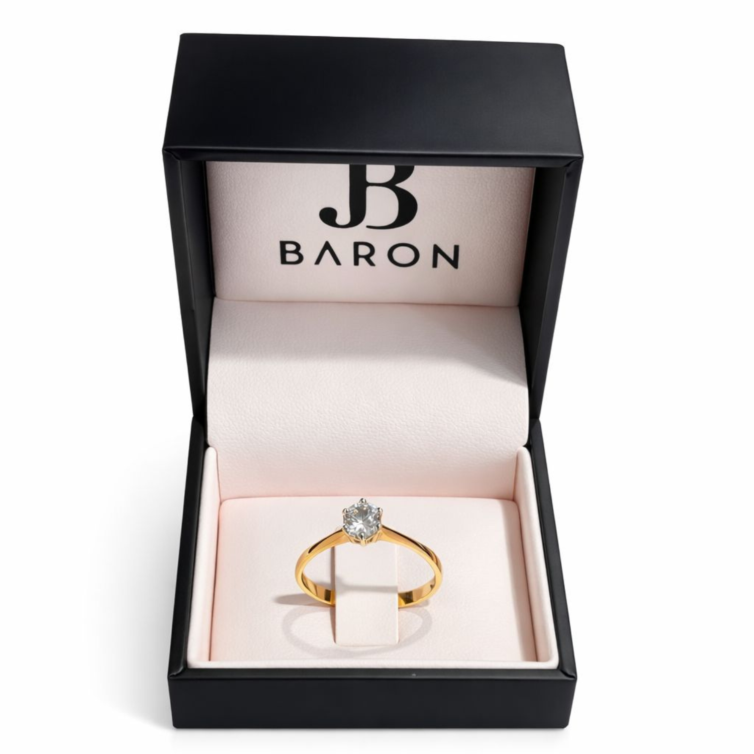 Anillo Oro Amarillo 18kt Solitario Circonita 5MM 3
