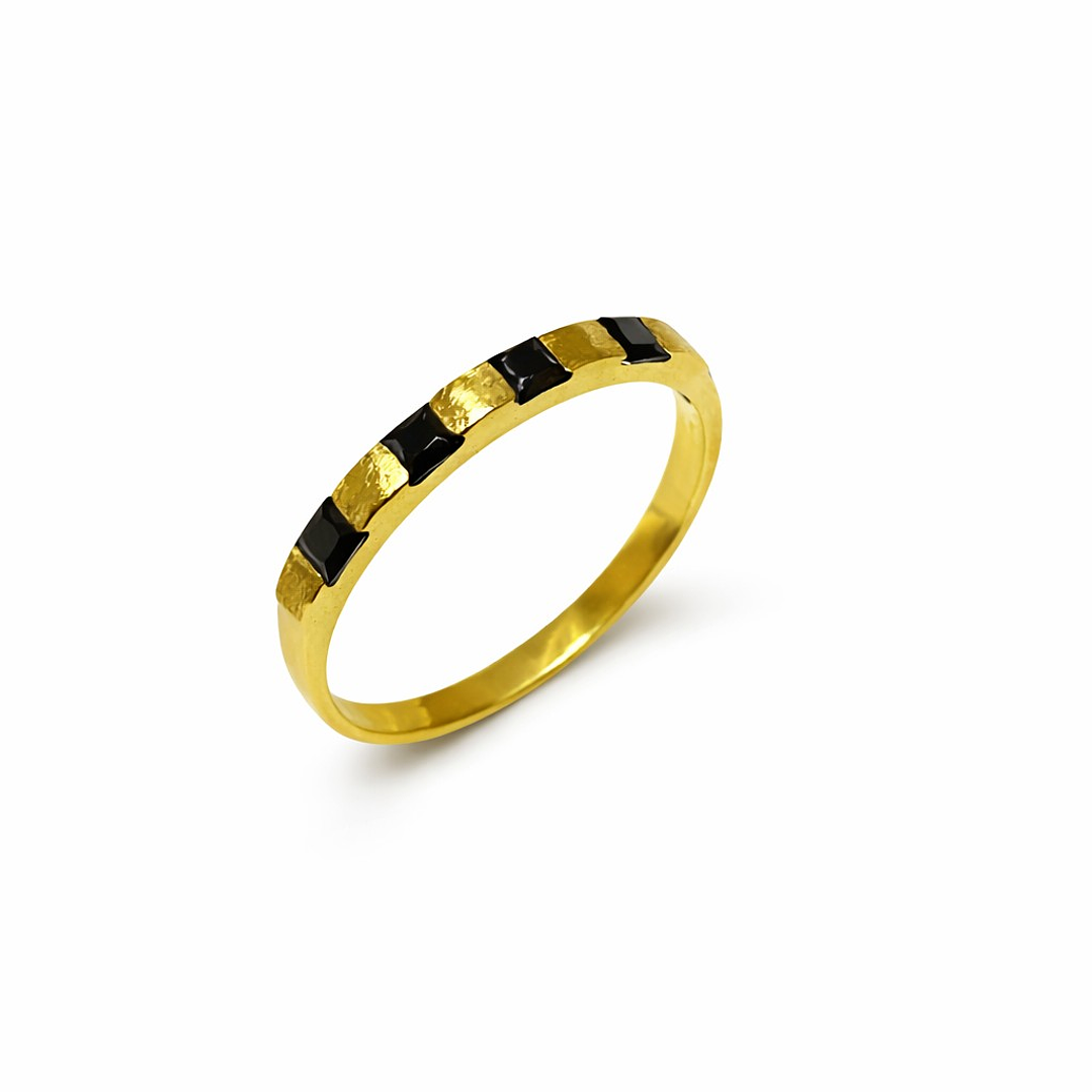 Anillo Oro Amarillo 18kt Eclipse 1