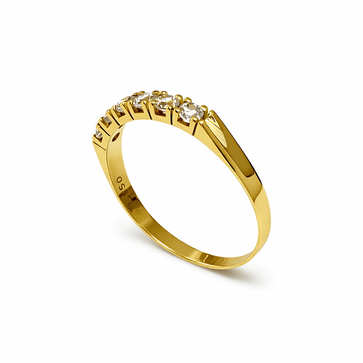 Anillo Oro Amarillo 18kt Luz Eterna 2