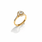 Anillo Oro Rosado 18kt Diamantes 57 Pts - Miniatura 1
