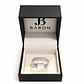 Anillo Oro Blanco 18kt Diamantes 49 Pts - Miniatura 3