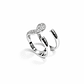 Anillo Oro Blanco 18kt Diamantes 83 Pts - Miniatura 2