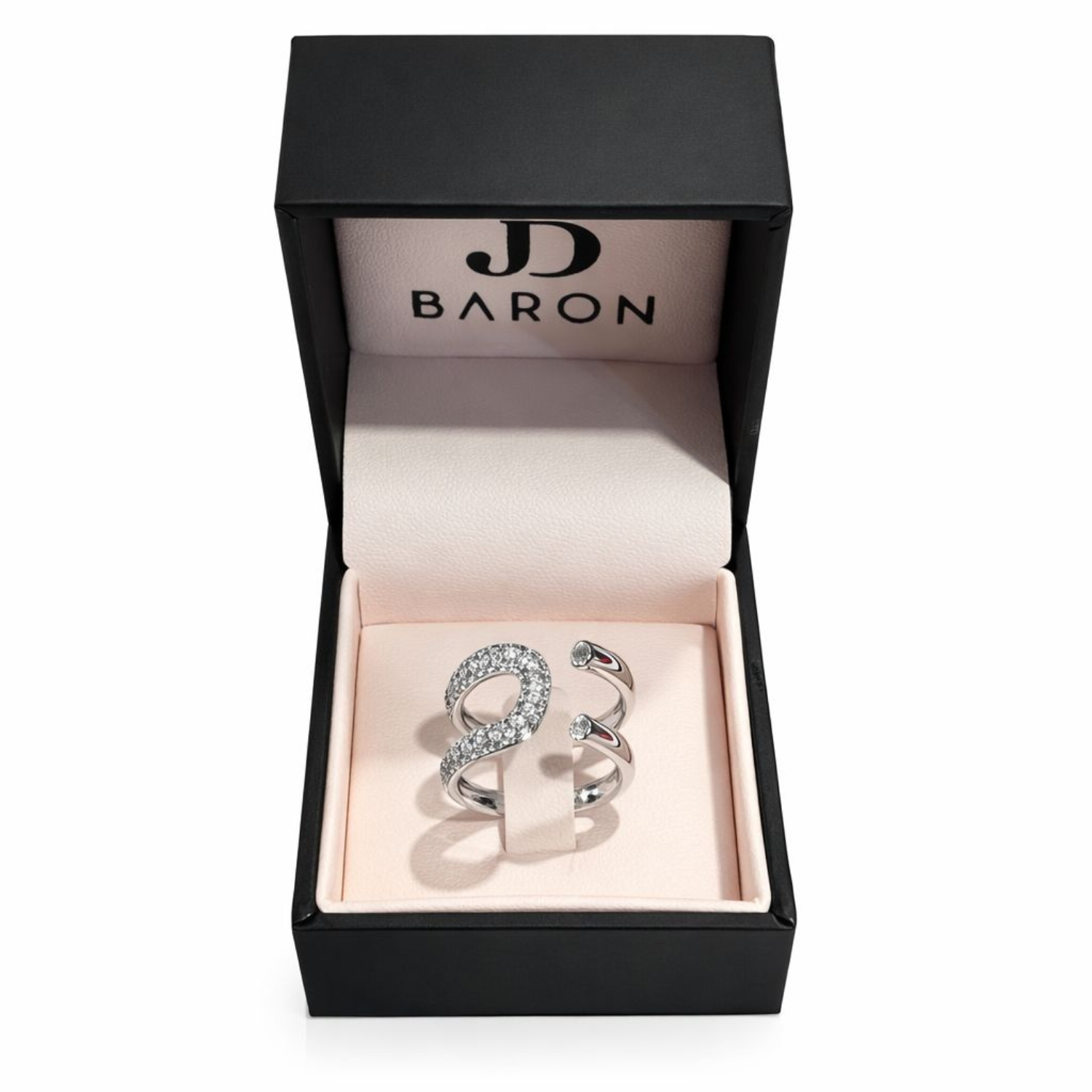 Anillo Oro Blanco 18kt Diamantes 83 Pts 3