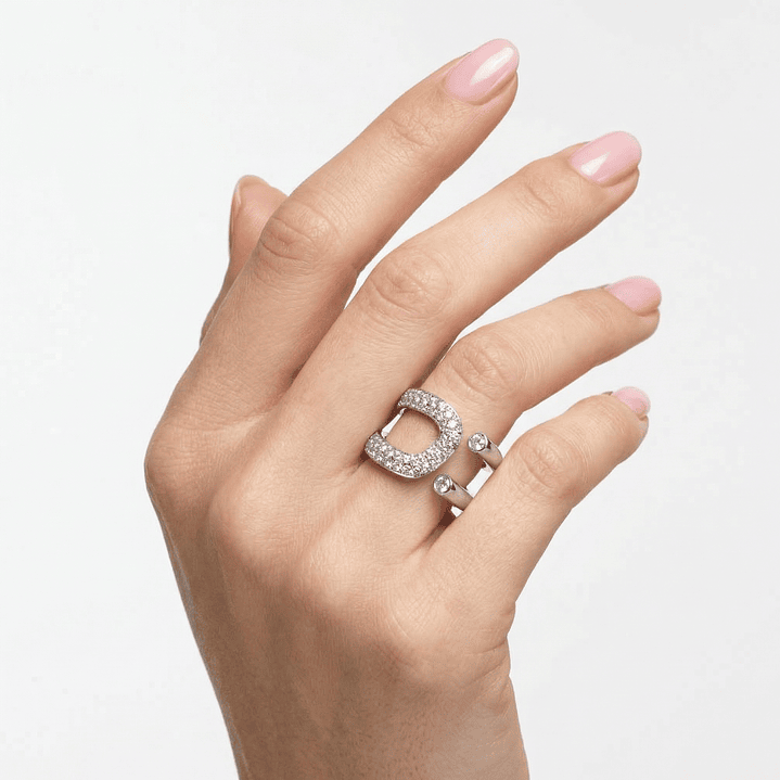 Anillo Oro Blanco 18kt Diamantes 83 Pts 4