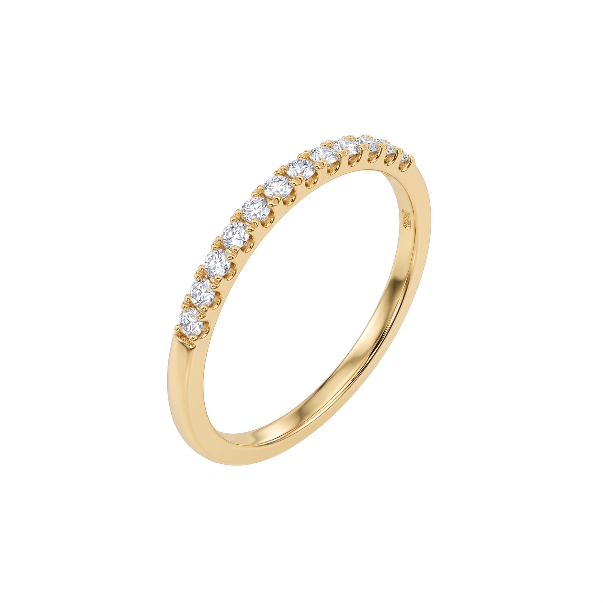 Anillo Oro Amarillo 18kt Diamantes 11 Pts 2