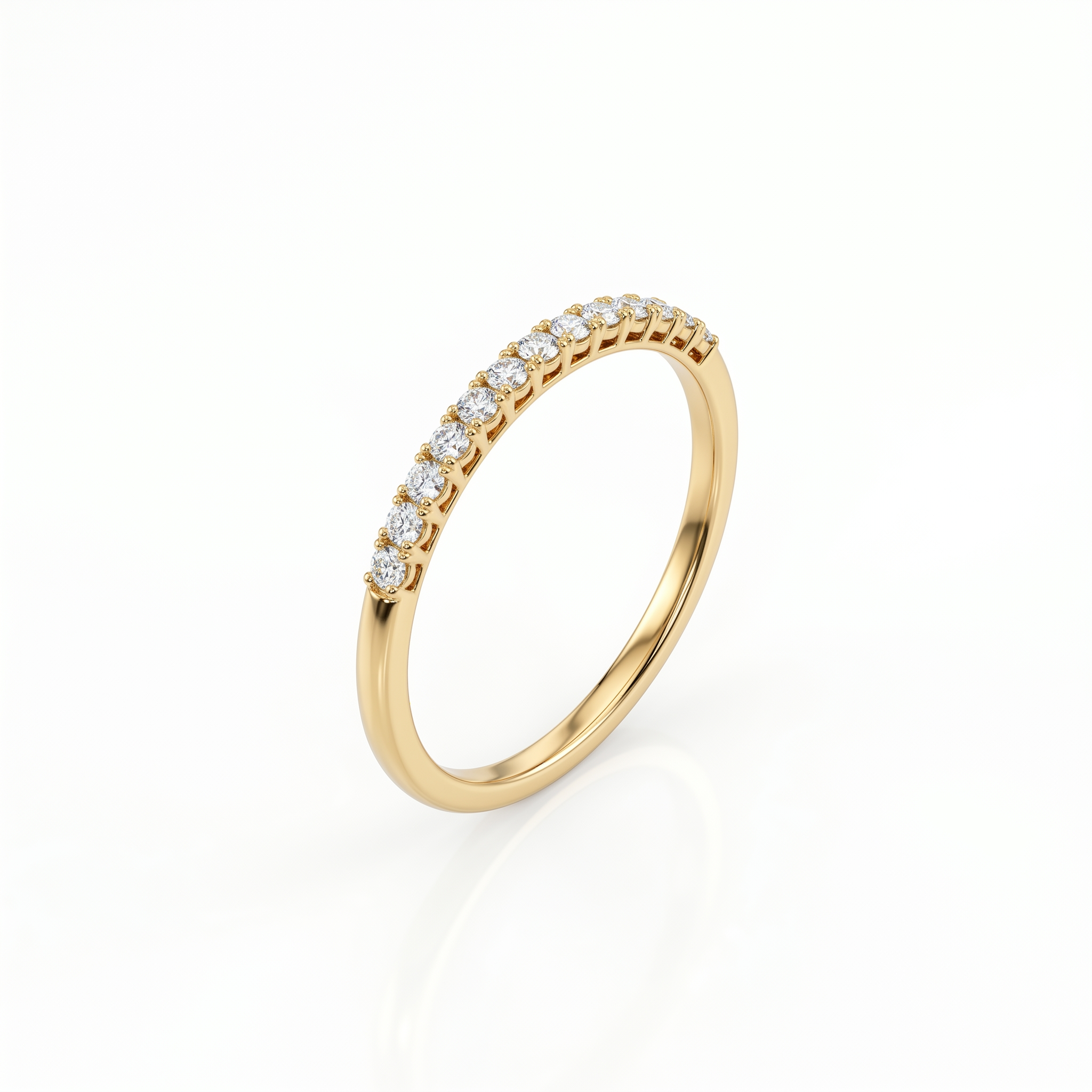 Anillo Oro Amarillo 18kt Diamantes 11 Pts 1