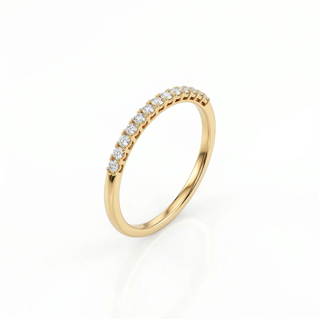 Anillo Oro Amarillo 18kt Diamantes 11 Pts 2
