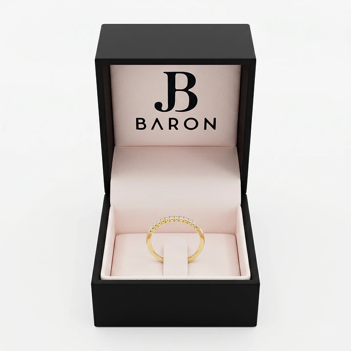 Anillo Oro Amarillo 18kt Diamantes 11 Pts 3