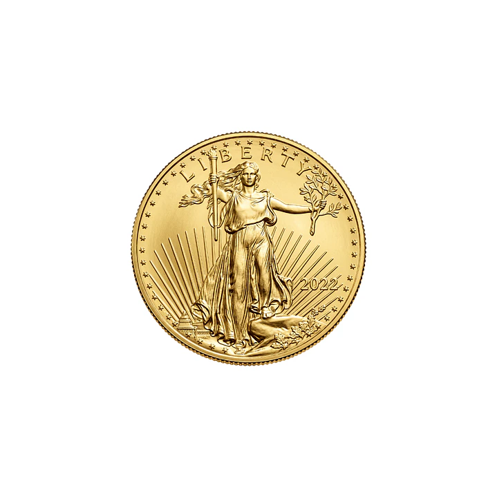 Moneda de Oro USA 50 Dólares American Gold Eagle Proof 2022 2