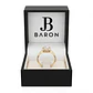 Anillo Oro Amarillo 18kt Diamantes 64 Pts Halo Central - Miniatura 3