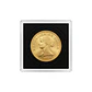 Moneda de Oro Chilena de 100 pesos año 1950 al 1959 - Miniatura 3