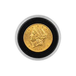 Moneda de Oro USA 20 dólares Doble Aguila de Cabeza de Libertad 1894