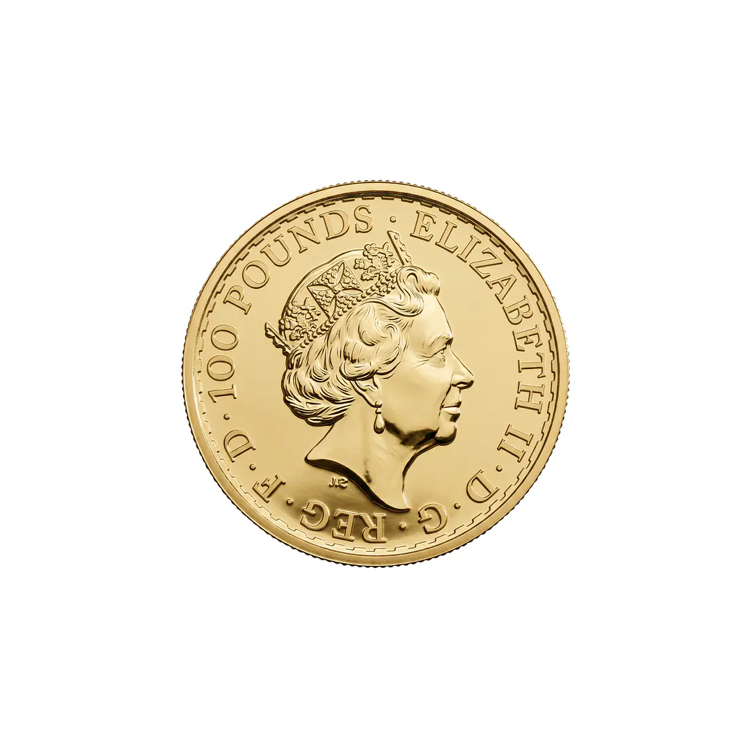 Moneda de Oro Britannia 1 oz Gold — £100 | Reino Unido 2022 1