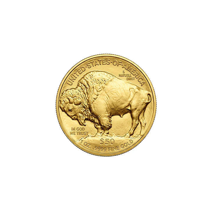 Moneda de Oro USA 50 dólares Bisonte 2020 1
