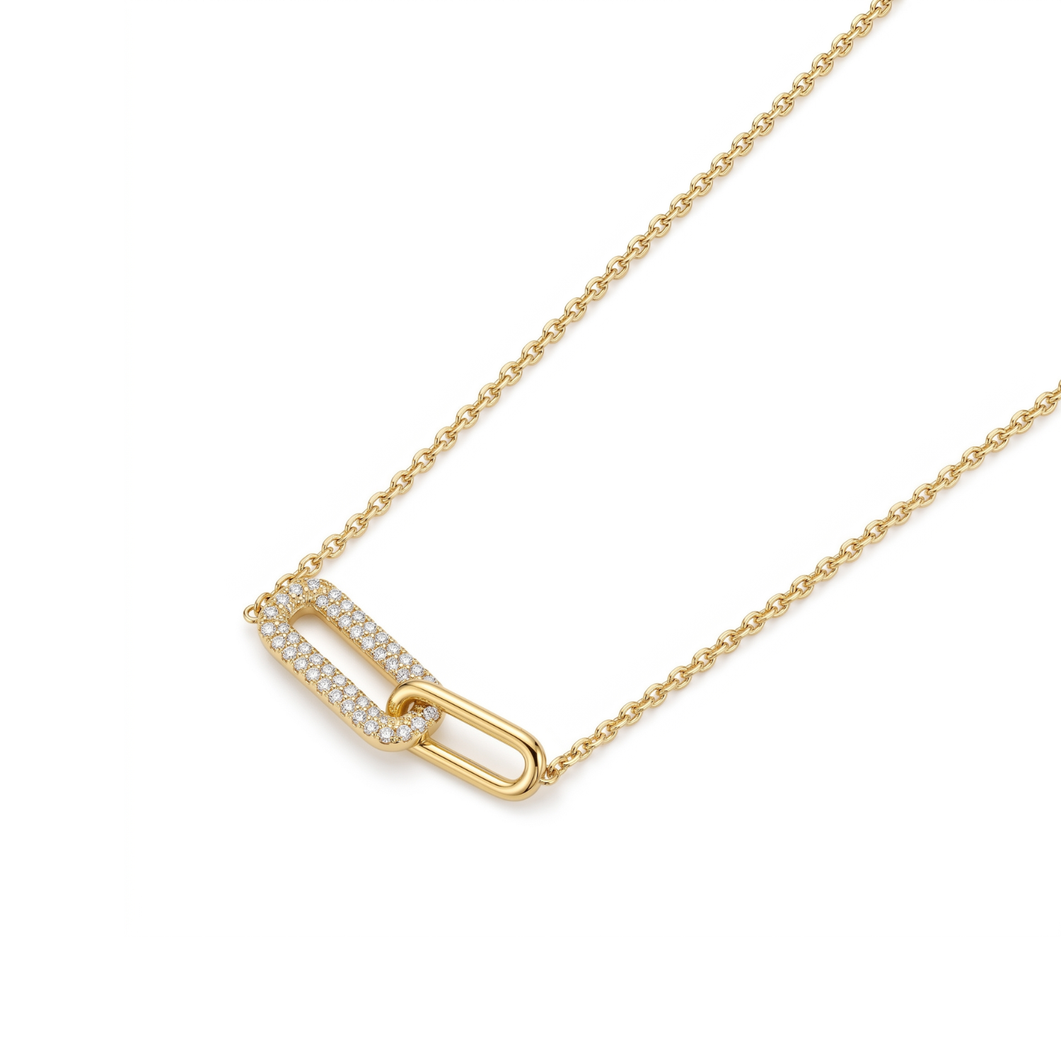 Collar Oro Amarillo 18kt Diamantes 1,06 Qts 1