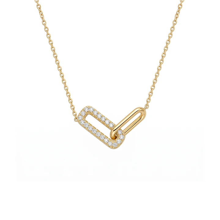 Collar Oro Amarillo 18kt Diamantes 1,06 Qts 2