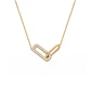 Collar Oro Amarillo 18kt Diamantes 1,06 Qts - Miniatura 2