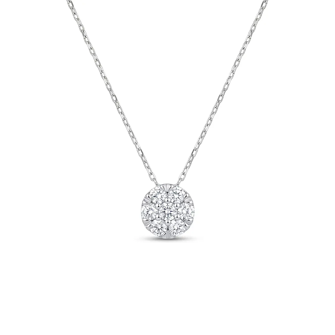 Collar Platino 900 Diamantes 46 Pts 3