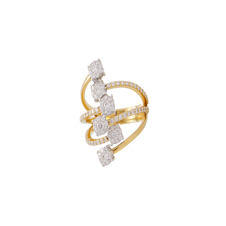 Anillo Oro Amarillo 18kt Diamantes 1,3 Qts | Danielle Costantini 1