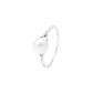 Anillo Oro Blanco 18kt Diamantes 5 Pts y Perla 7mm - Miniatura 1