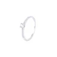 Anillo Compromiso Oro Blanco 18kt Diamantes Tipo Solitario 21pts - Miniatura 1