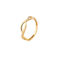 Anillo de Oro 18kt Doble Infinito Liso - Miniatura 1