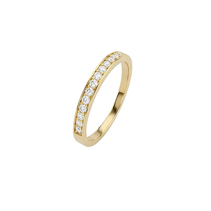 Anillo Oro Miel 18kt Sendero de Luz