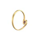Anillo Oro Miel 18kt Ondas con Amatista - Miniatura 2