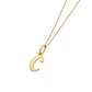 Colgante de Oro Miel 18kt Corazón Pequeño - Miniatura 2
