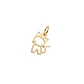 Colgante de Oro Miel 18kt Gatito Grande - Miniatura 1