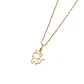 Colgante de Oro Miel 18kt Gatito Chico - Miniatura 2
