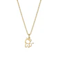 Colgante de Oro Miel 18kt Gatito Chico - Miniatura 3