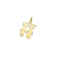 Colgante de Oro Miel 18kt Niños Pequeños - Miniatura 1