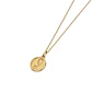 Colgante de Oro Miel 18kt Virgen Niña 12mm - Miniatura 2