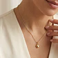 Colgante de Oro Miel 18kt Corazón Chico - Miniatura 4