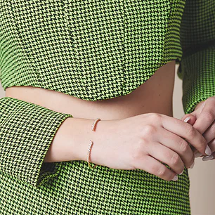 Pulsera Oro Amarillo 18kt Diamantes 1,14 Qts | Danielle Costantini