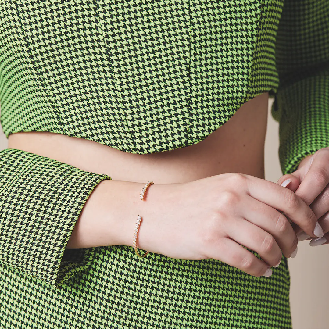 Pulsera Oro Amarillo 18kt Diamantes 1,14 Qts | Danielle Costantini 4
