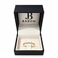 Anillo de Oro 18kt Circón Bicolor Espaciado - Miniatura 4
