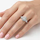 Anillo Oro Blanco 18kt Diamantes 71 Pts - Miniatura 3