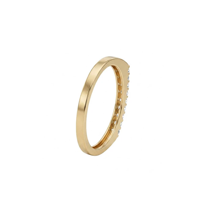 Anillo de Oro 18kt  Clasico Eternidad Circon 3