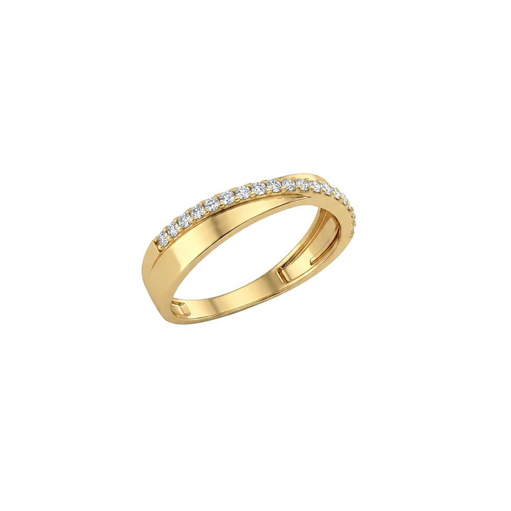 Anillo de Oro 18kt  Infinity Circon 2