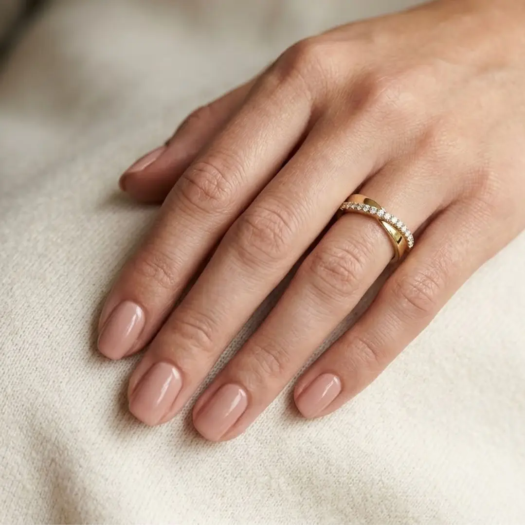 Anillo de Oro 18kt  Infinity Circon 4
