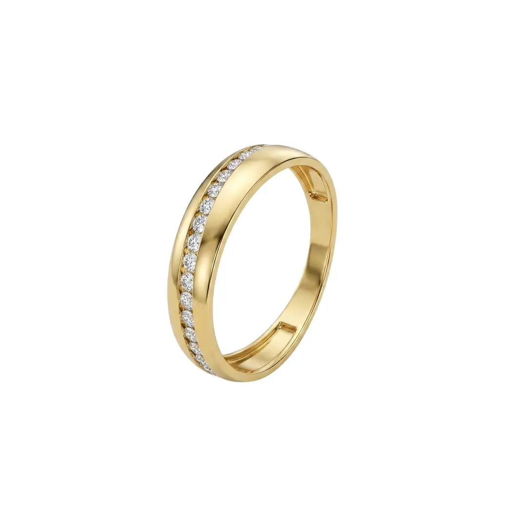 Anillo de Oro 18kt Signature Circon 1