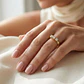 Anillo de Oro 18kt  Tres Circones - Miniatura 4