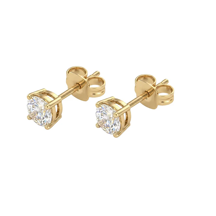Aros de Oro 18kt Circon 5,0 ml 1