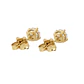 Aros de Oro 18kt Circon 5,0 ml - Miniatura 2