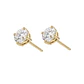 Aros de Oro 18kt Circon 5,0 ml - Miniatura 3