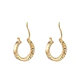 Aros de Oro 18Kt  Argollas Lisas Chicas - Miniatura 2