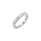 Anillo de Plata Esterlina 925 Riel Circon Baguette - Miniatura 3